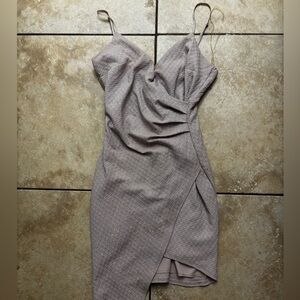 Elegant Gray Women's Dress
